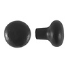 Dauby Bouton de meuble Dauby PT-45 fer vieilli - noir (VO)