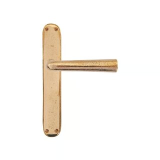 Dauby Pair of door handles PH1925+/P40 rough bronze polished (RBP)