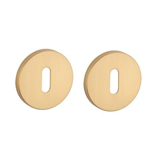 STILE STILE key plates round Ø 53x7mm matt gold
