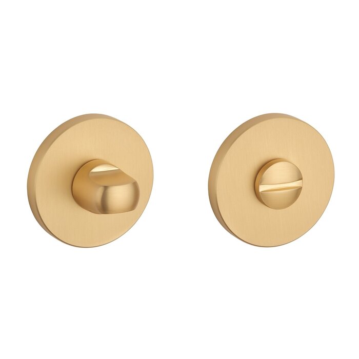 STILE STILE WC garnituur rond Ø 53x7 mat goud