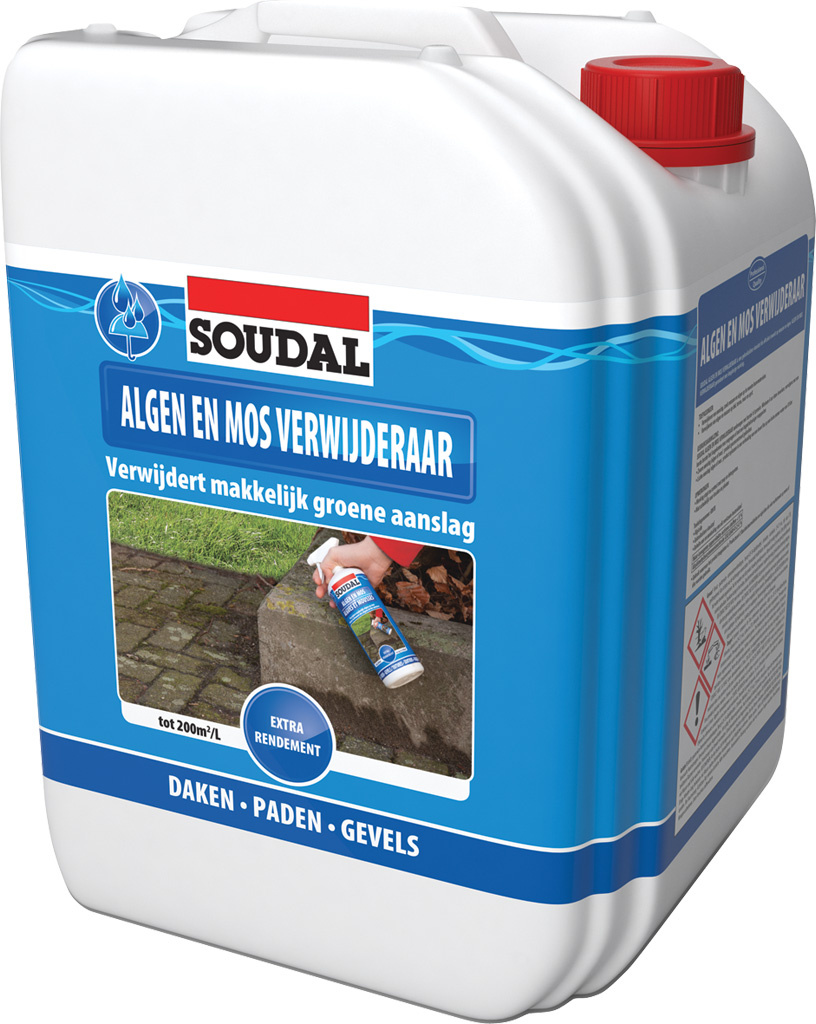Soudal Algen- en mos verwijderaar
