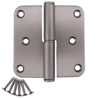 STERK Charnière en acier inoxydable 80x80x2,5mm - PVD gris basalte