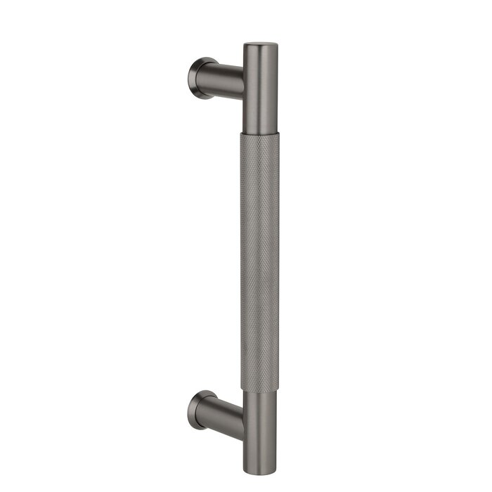 STERK Door handles 1770 cross-ground - Basalt PVD - axle size 200mm