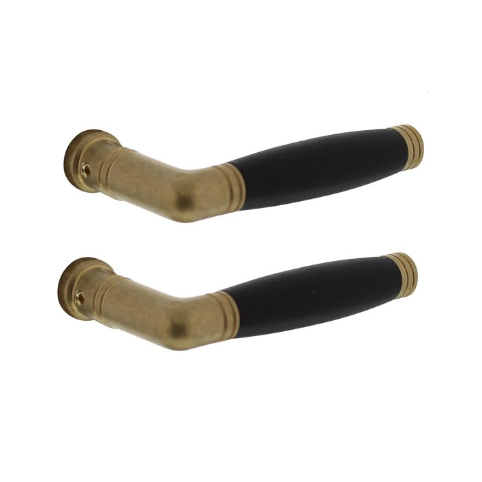 Intersteel Intersteel gatdeel Ton 222 messing getrommeld/ebbenhout