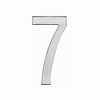 Intersteel Intersteel house number '7' - brushed stainless steel