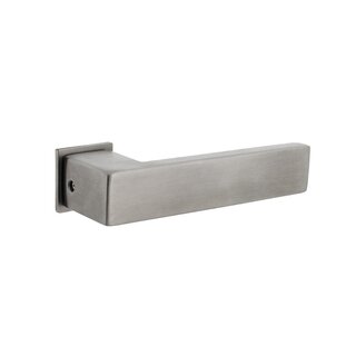 Intersteel Door handle AMSTERDAM self-adhesive from Intersteel - brushed stainless steel