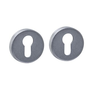 Intersteel Intersteel cilinderrozetten verdekt - RVS getrommeld