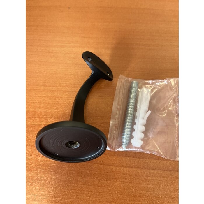 Intersteel Support de main courante Intersteel Store de selle creux central noir