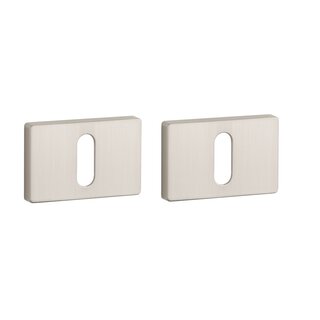 Aprile Aprile key plates rectangular - matt nickel