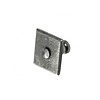 HALCO HALCÖ square furniture knob Q St. Moritz - Raw steel