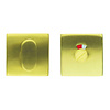 HDD Toilet fitting cubic shape matt copper 120 mm