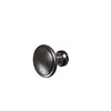 HALCO HALCÖ round furniture knob Kaprun - Raw steel