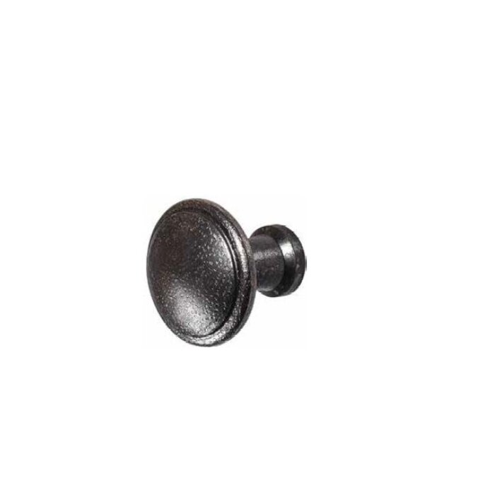 HALCO HALCÖ round furniture knob Kaprun - Raw steel