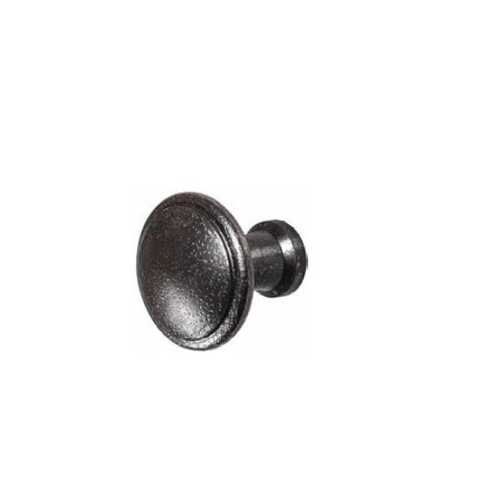 HALCO HALCÖ round furniture knob Kaprun - Raw steel