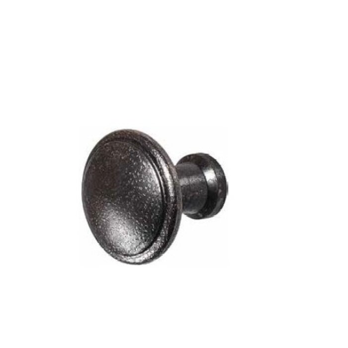 HALCO HALCÖ round furniture knob Kaprun - Raw steel