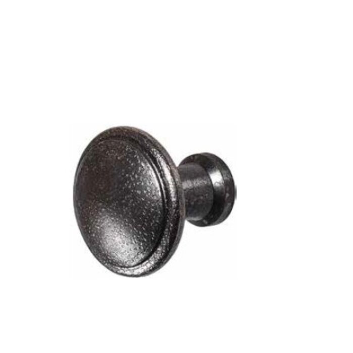 HALCO Bouton de meuble rond HALCÖ Kaprun - Acier brut