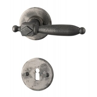 HALCO Poignées de porte HALCÖ St. Anton - sans ressort - Acier brut