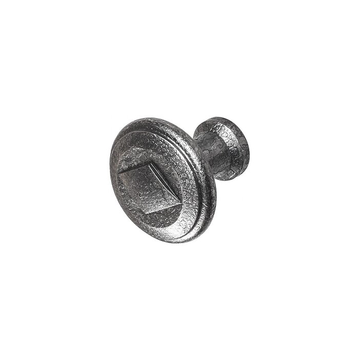 HALCO HALCÖ round furniture knob St.Anton - Raw steel