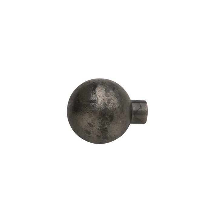 HALCO HALCÖ spherical furniture knob St. Anton - Raw steel