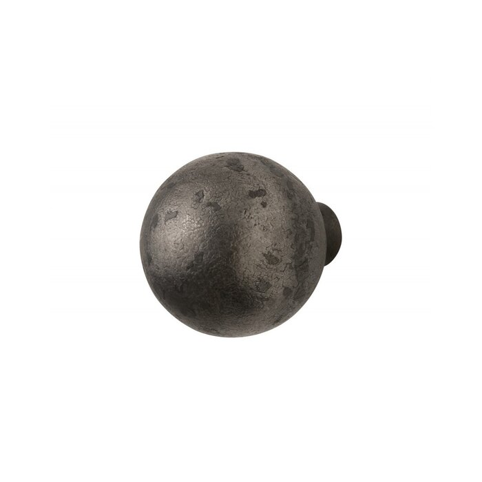 HALCO HALCÖ spherical furniture knob St. Anton - Raw steel