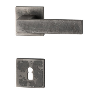 HALCO Poignées de porte HALCÖ Lech - à ressort - Acier brut