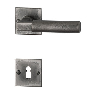 HALCO Poignées de porte HALCÖ Zermatt - sans ressort - Acier brut