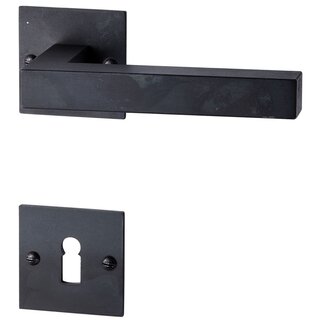 HALCO Poignées de porte HALCÖ ISCHGL - sans ressort - Acier noir