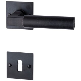 HALCO HALCÖ door handles ZERMATT - unsprung - Black steel