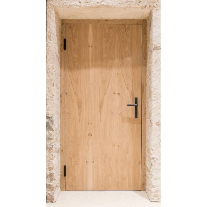 HALCO HALCÖ deurklinken DAVOS op schild - zichtbaar geschroefd - Zwart staal