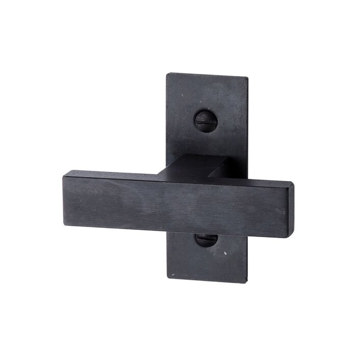HALCO HALCÖ Window handle turn-tilt ISCHGL & LECH - Visibly screwed - Black steel