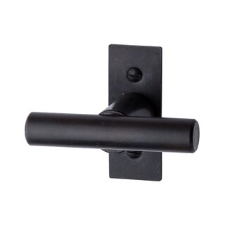 HALCO HALCÖ Window handle FÜGEN - T - Black steel