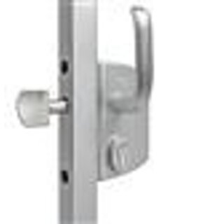 LOCINOX Surface mounted sliding gate lock LSKZ80U2LVSZS for square profile