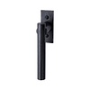 HALCO HALCÖ Window handle FÜGEN - L - Black steel