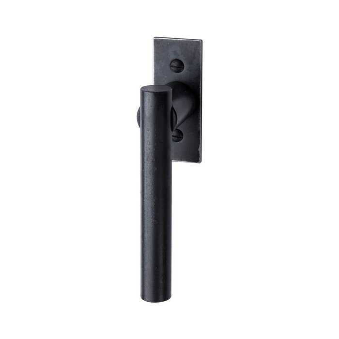 HALCO HALCÖ Window handle turn-tilt FÜGEN -L- Visibly screwed - Black steel