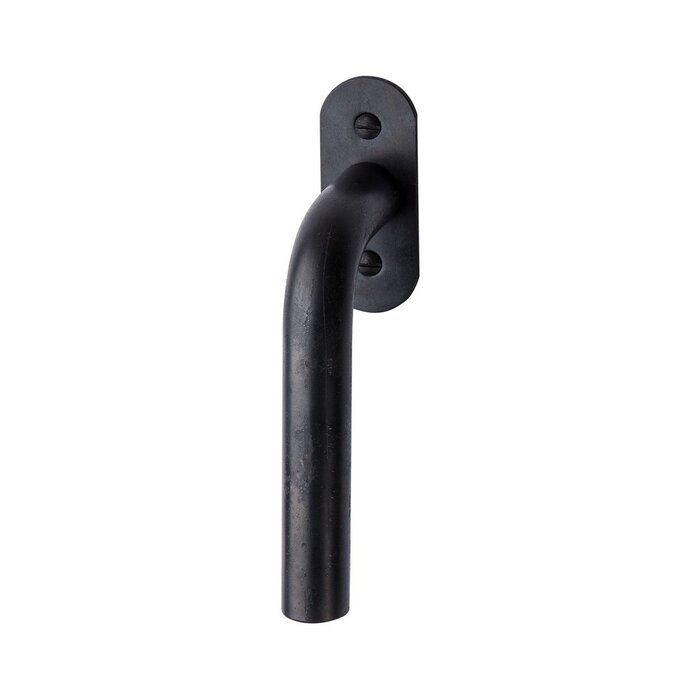 HALCO HALCÖ Window handle turn-tilt SÖLDEN -L- Visibly screwed - Black steel