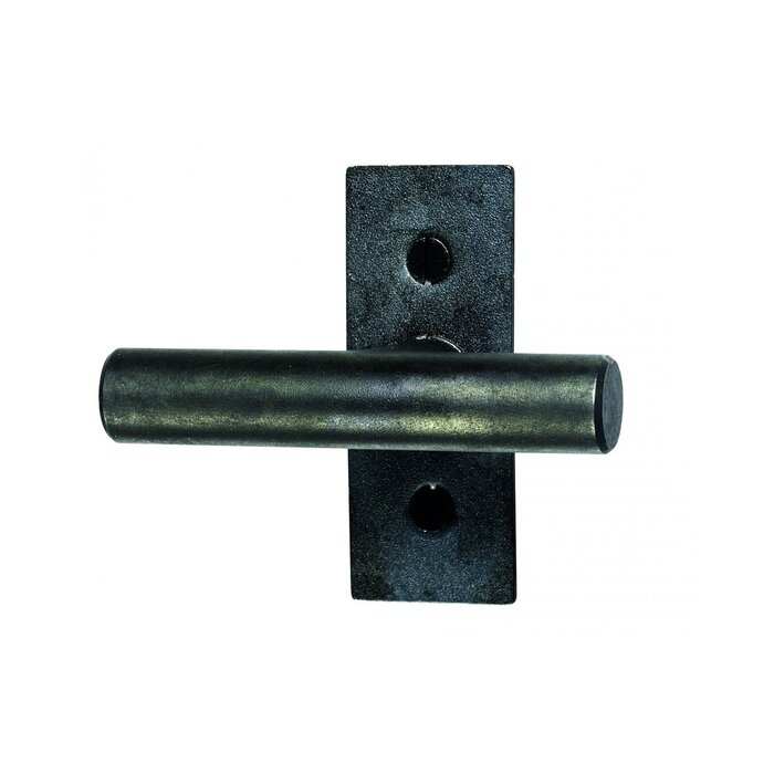 HALCO HALCÖ Window handle tilt and turn DAVOS -T- Visibly screwed - Black steel