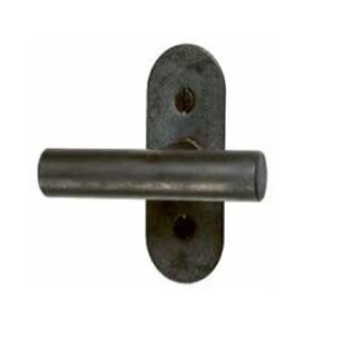 HALCO HALCÖ Window handle DAVOS -T- Oval - Black steel