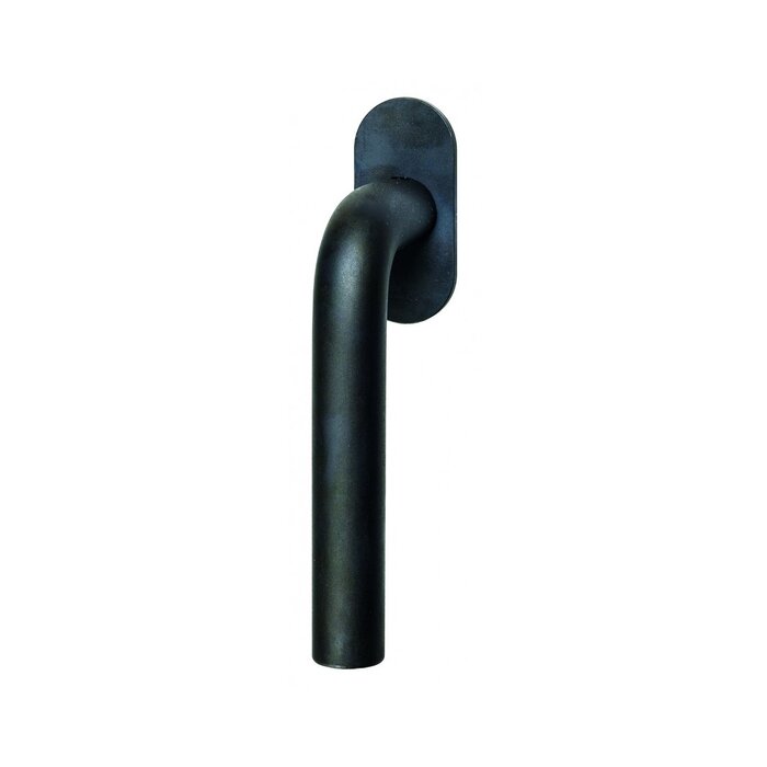 HALCO HALCÖ Window handles tilt and turn collection SÖLDEN -L - Black steel