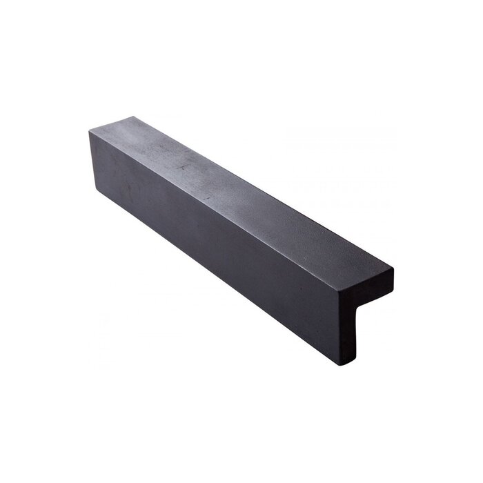 HALCO HALCÖ L-shaped furniture handle ISCHGL/LECH - black steel