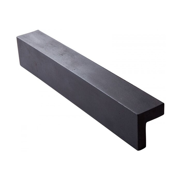 HALCO HALCÖ L- vormige meubelgreep  ISCHGL/LECH - Zwart staal