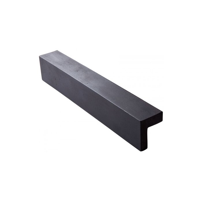 HALCO HALCÖ L-shaped furniture handle ISCHGL/LECH - black steel