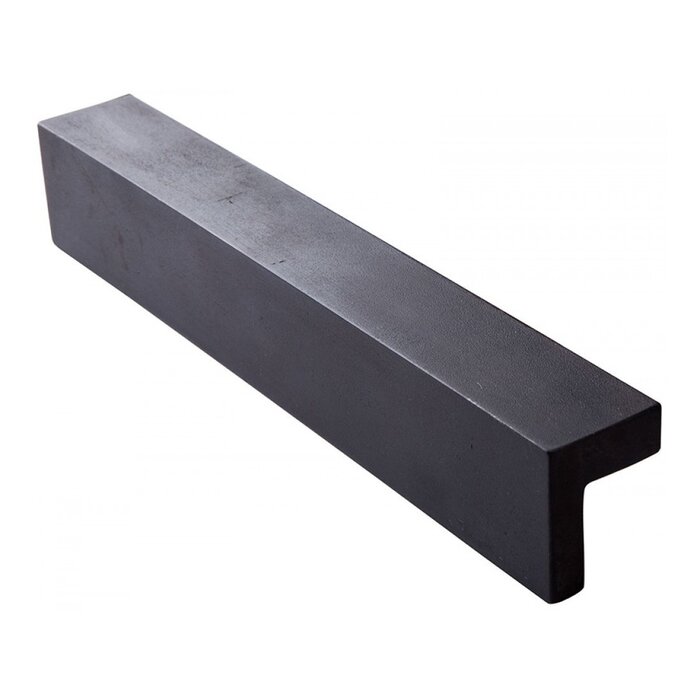 HALCO HALCÖ L-shaped furniture handle ISCHGL/LECH - black steel