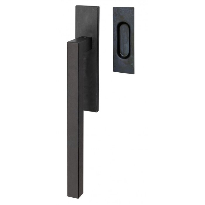 HALCO Poignée de porte coulissante levante HALCÖ avec poignée de porte coulissante ISCHGL - Acier noir