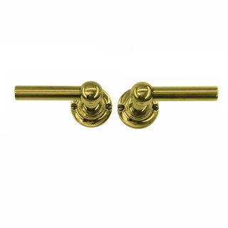 HDD Door handles Petra L+L - gold unvarnished