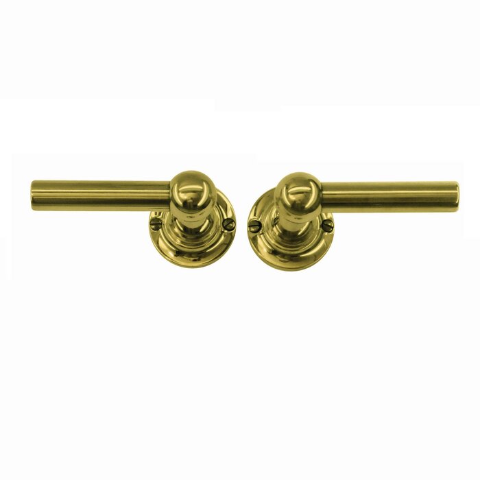 HDD Door handles Petra L+L - gold unvarnished