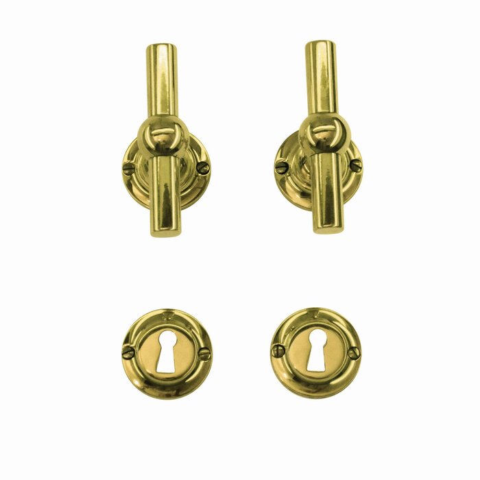 HDD Deurklinken Petra T+T - goud niet vernist