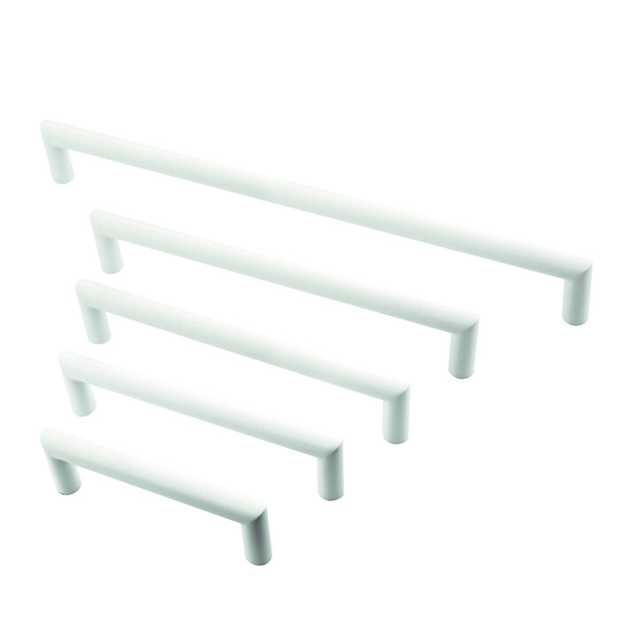 HDD Meubelgrepen "URG" Ø12 U-model - Wit structuur