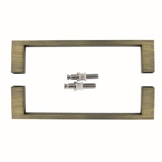 HDD Deurgreep COSMIC 20/200 - Brons - paar voor glas