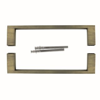 HDD Door handle COSMIC 20/200 - Bronze - pair for door thickness >3 CM