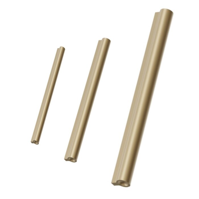 Furnipart Furnipart furniture handles LUCENTE - Matt brass